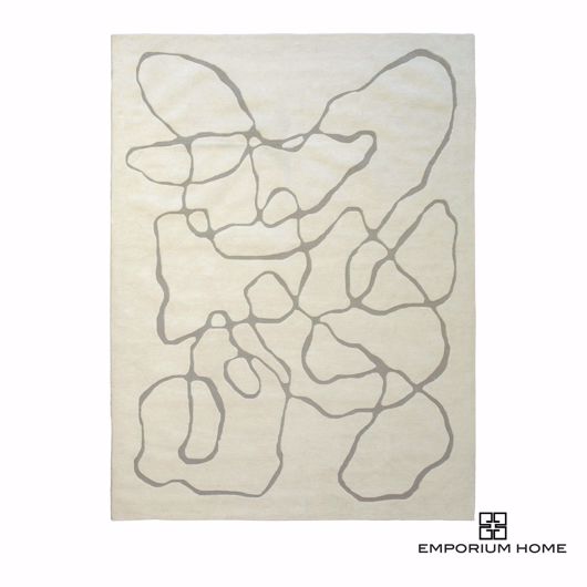 Picture of SQUIGGLE RUG-IVORY/GREY