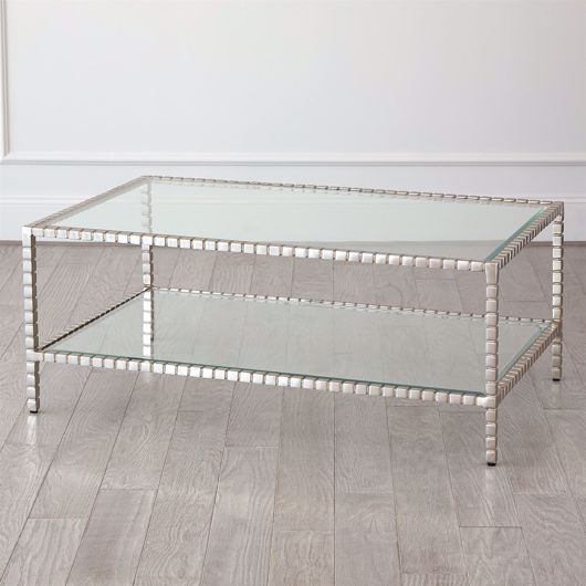 Picture of CUBE COFFEE TABLE-NICKEL
