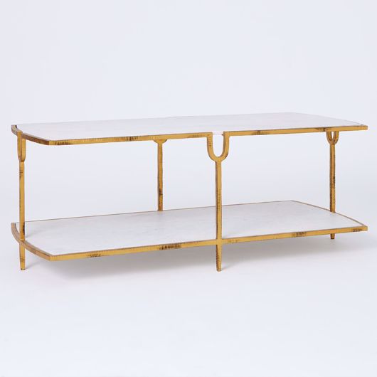 Picture of CURVE COCKTAIL TABLE-GOLD