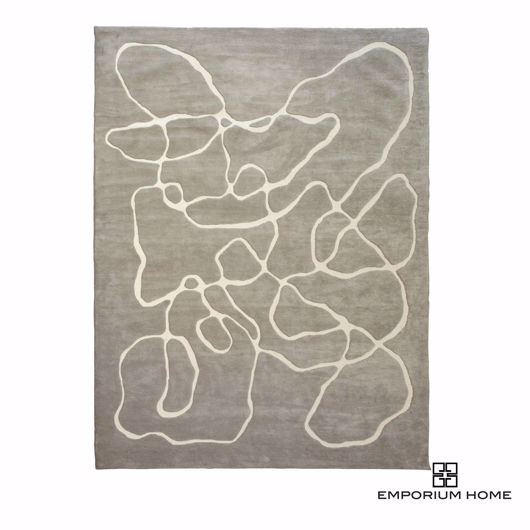 Picture of SQUIGGLE RUG-GREY/IVORY