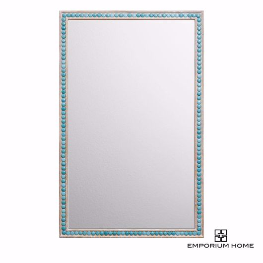 Picture of CABOCHON MIRROR-TURQUOISE
