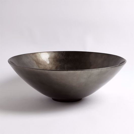 Picture of GRAND BOWL-GUNMETAL SILVER LEAF