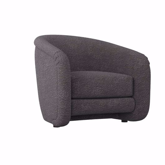 Picture of RUPERT CHAIR CHARCOAL SHERPA