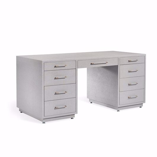 Picture of TAYLOR GRAND DESK - LIGHT GREY
