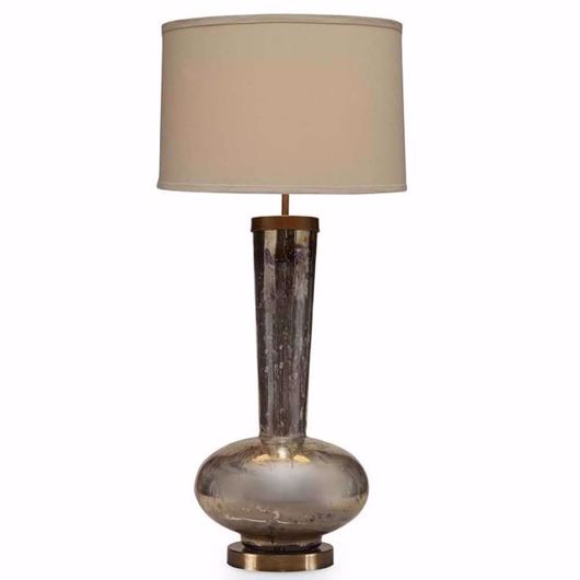 Picture of NAOMI TABLE LAMP - AGED MERCURY