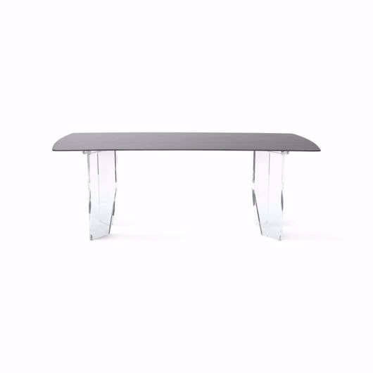 Picture of COVE 82" STONE AND ACRYLIC DINING TABLE