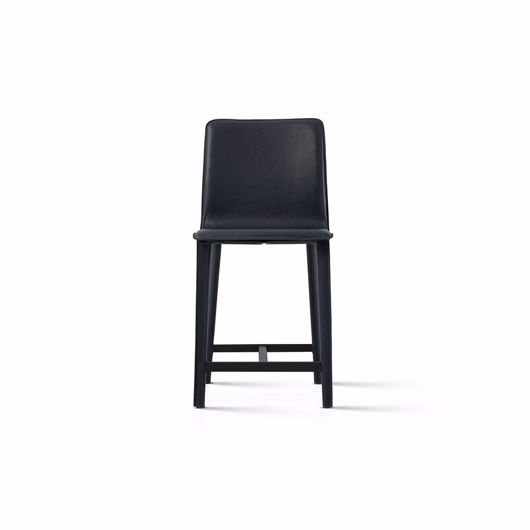 Picture of PERUGIA TOP GRAIN LEATHER COUNTER STOOL