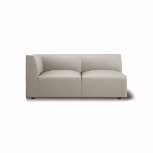 Picture of HILBERT LEFT ARM LEATHER LOVESEAT