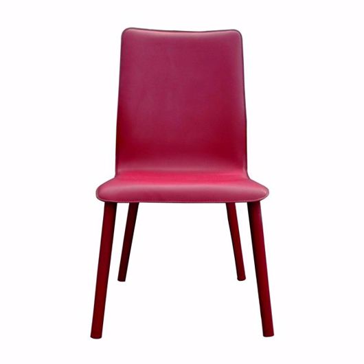 Picture of PERUGIA BONDED LEATHER SIDE CHAIR