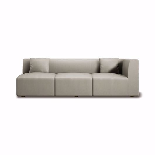 Picture of HILBERT 97" LEATHER RIGHT ARM SOFA