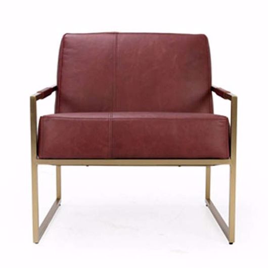Picture of MUNRO LEATHER LOUNGE CHAIR