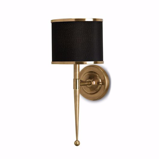 Picture of PRIMO BLACK BRASS WALL SCONCE