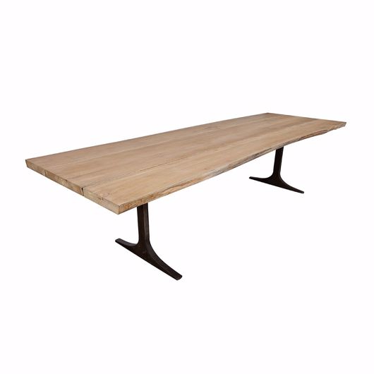 Picture of BOCA LIVE EDGE TEAK DINING TABLE