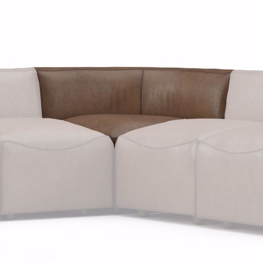 Picture of AUSTIN LEATHER SECTIONAL CORNER